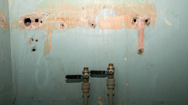 Water damage restoration process in St Lawrence, PA